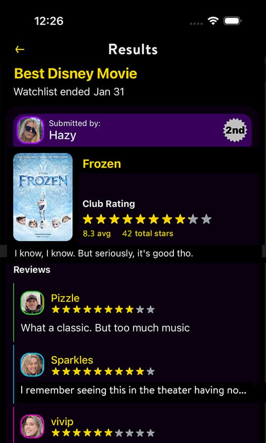 MovieClub Hero Image